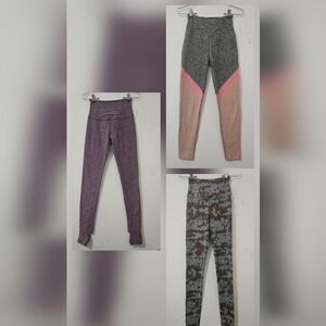 Beyond Yoga Spacedye High-Waisted Leggings - Rare "OG" Era Bundle Of 3